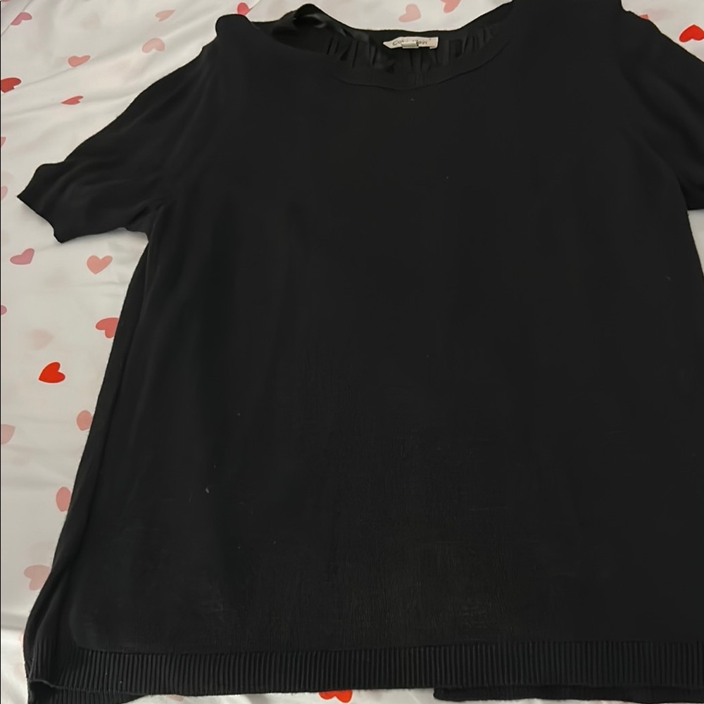 Calvin Klein Black Boxy Short Sleeve T-Shirt